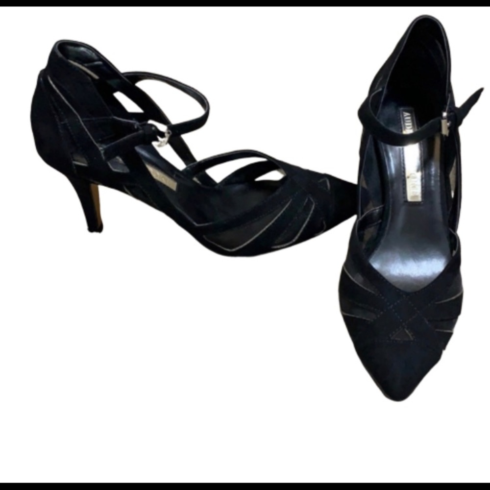 Audrey Brooke black heels